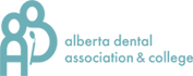alberta dental association & college logo